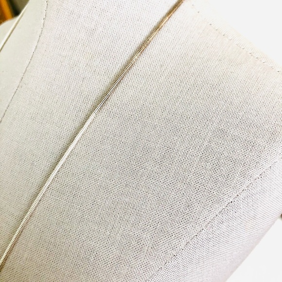 Vintage Raw Citrine Crystal Pendant Silver Necklace - Picture 4 of 15